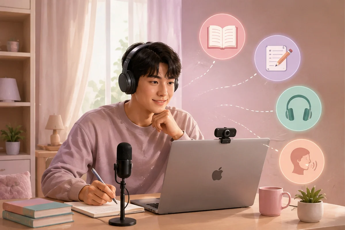 Duolingo English Test (DET) คืออะไร รูปแบบข้อสอบและคะแนน — ภาพสรุปแนวคิด