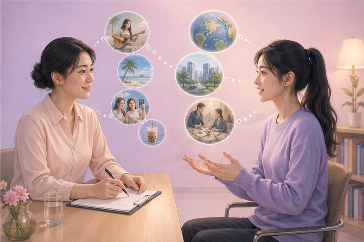 IELTS Speaking Part 1 and Part 3: how to answer well — visual guide